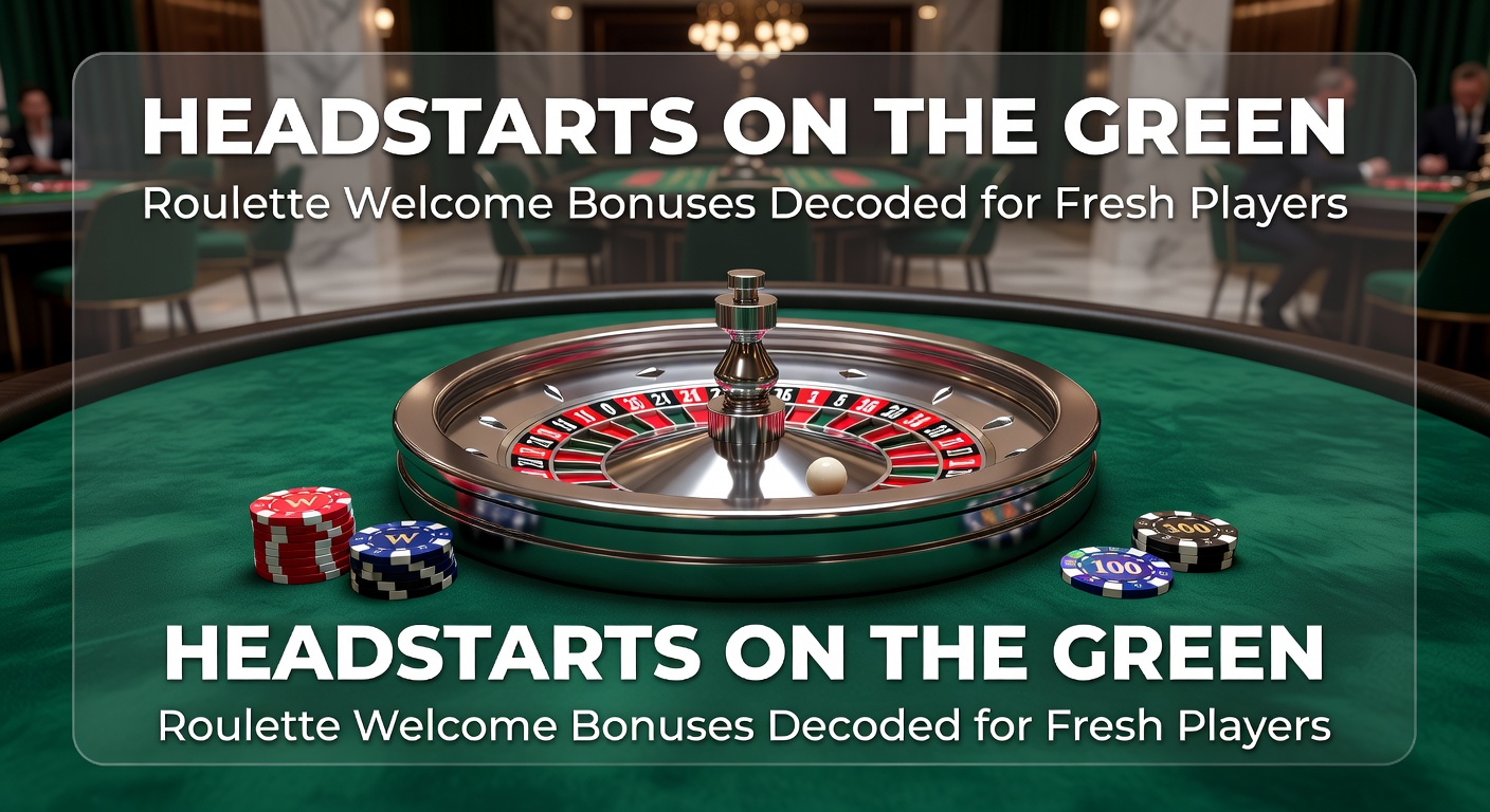 Vibrant roulette wheel on green baize with bonus icons overlayed, symbolizing fresh player advantages