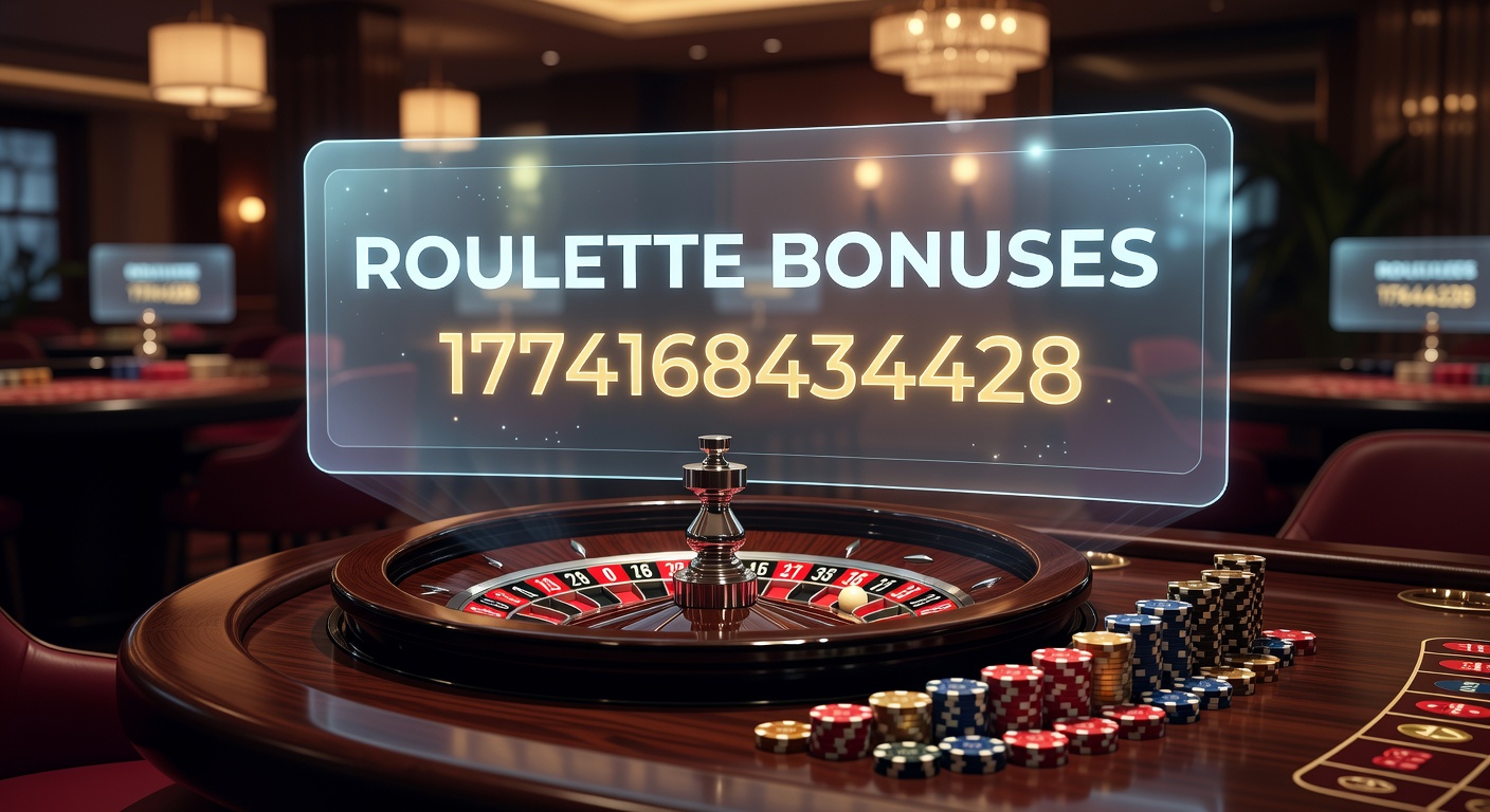 Vibrant roulette wheel spinning under casino lights, symbolizing bonus-enhanced gameplay opportunities